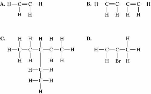 In the figure above, name the compound in diagram C.

a. 3-ethylpentane
b. 3-isoheptane
c. 3-methy