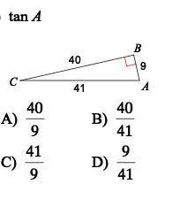 Find the value of the trigonometric ratio.