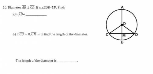 Can someone help me out with this question? The question is about circle diameters. I'm unfamiliar