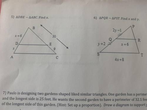Can someone help me on question 5&6