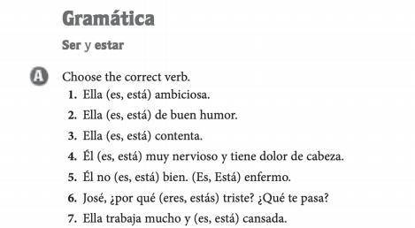PLEASE HELP, SPANISH SPEAKERS PLEASED HELP! (the two pictures are two more questions basically, so