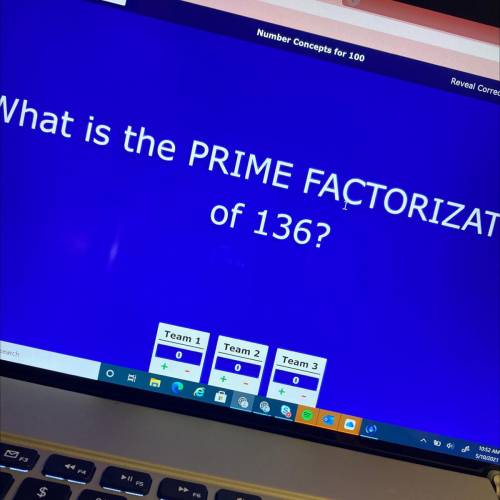 Help me - prime factorization of 136