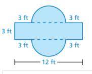 What is the area and perimeter of the figure? Please show the work to find it.