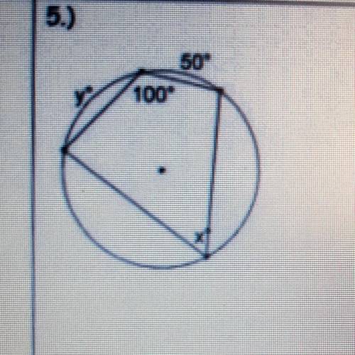 How do you solve for x in a circle like that