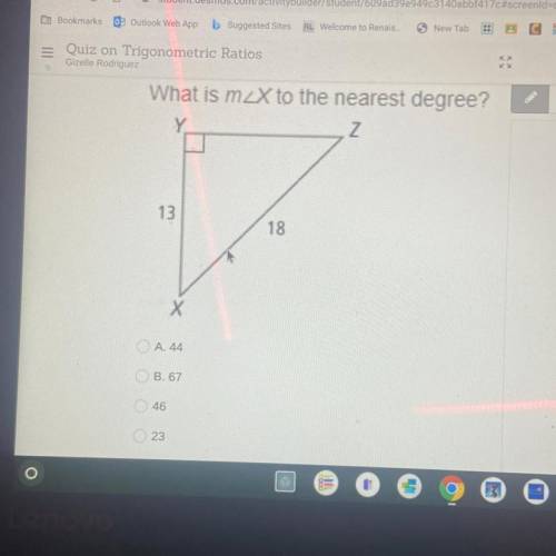 What is m X to the nearest degree?
Help plssss