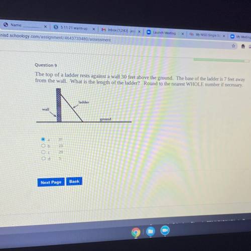 I'm not sure if i'm correct would a be the answer? or can someone correct me please