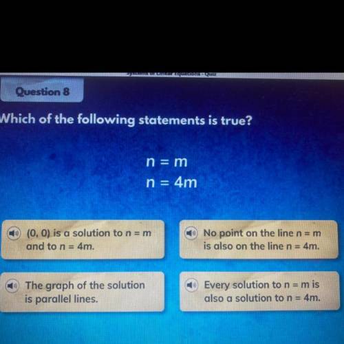Which of the following statements is true N=m n=4m