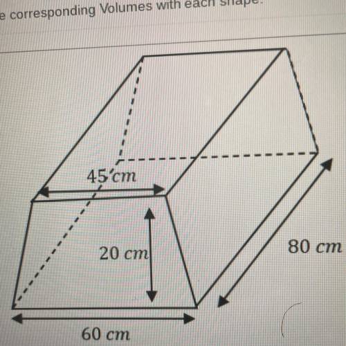 What is the volume of this shape?