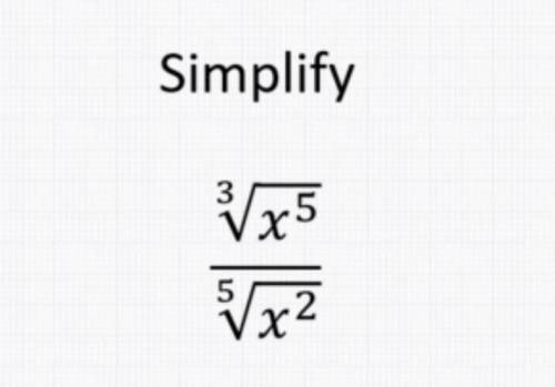 Simplify: 3 x5 / 5 x2