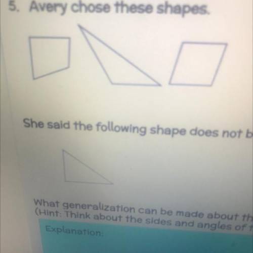 What’s the name of the shape below?