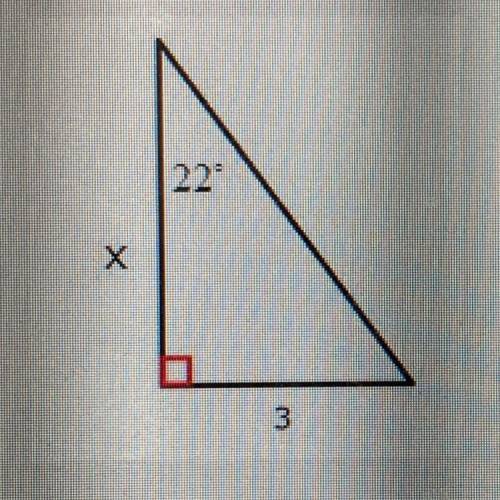 What is the missing value of x?