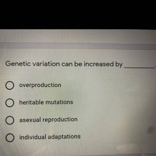 Genetic variation can be increased by???