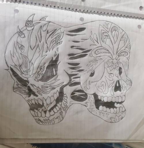 opinions on this drawing imma wanna get as a tattoo when im 16 which like 3 years from now but I st