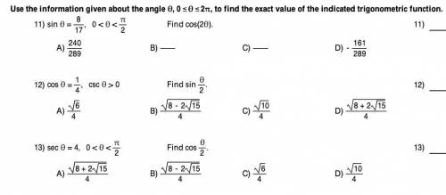 To find the exact value of the indicated trigonometric function.