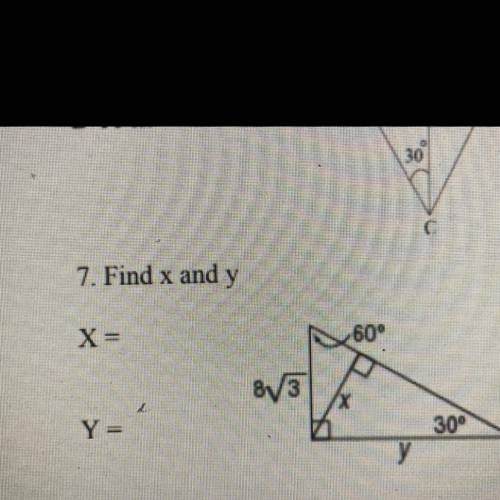 I’m so confused can someone please help me on here:(
Find x and y