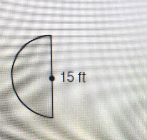 Find the area of each figure. Round to the nearest tenth. Use 3.14 or 22/7 for pi

A. 353.3B. 23.6
