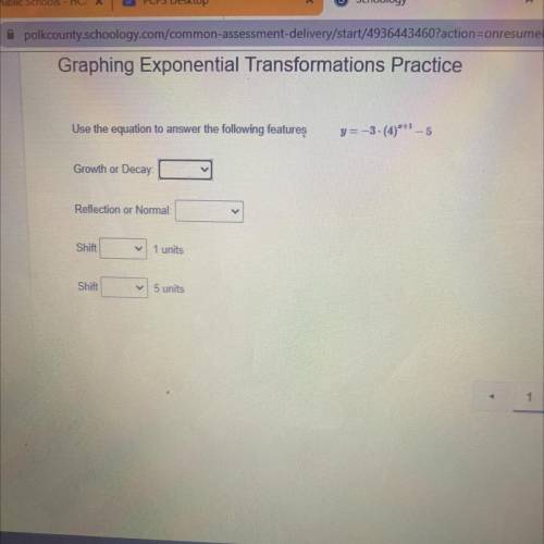 Graphing exponential transformations HELP PLZZZ :(