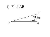 Find side AB and round to the nearest tenth of a decimal please!