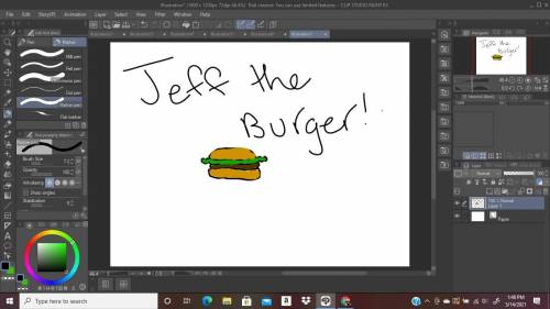BEHOLD. . . JEFF THE BURGER