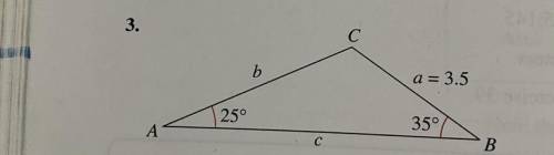 How do i solve triangles hats the answer to this triangle