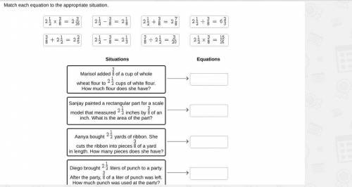 Drag the equations to the correct boxes to complete the pairs. Not all equations will be used. Matc