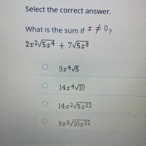 What is the correct answer?