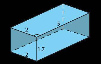 What is the volume of this prism?