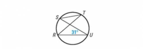 Find each measure below.
arc SR=