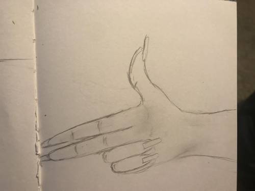 Got any tips. I am drawings hands and I need your help to tell me what I can fix!!! Thx