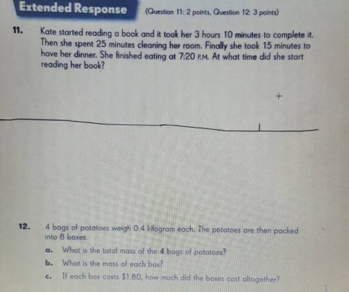 In desperate need. for answer 11 and 12.

Question 11 has to have an answer with explanation and
