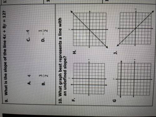What are the answers to problems 9 and 10 ?