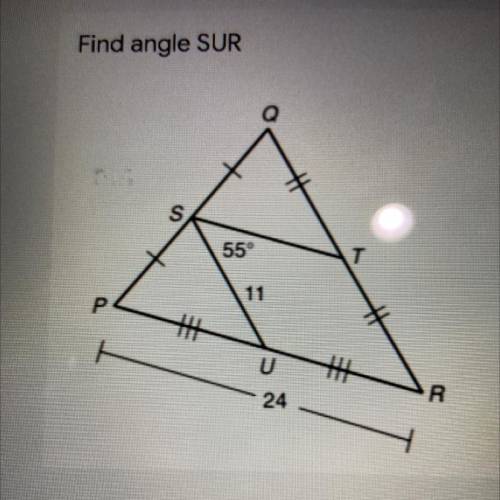 Find angle sur will give brainliest