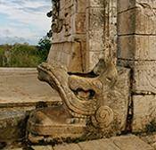 Which statements about the Maya feathered serpent figure are true?

Choose all answers that are co