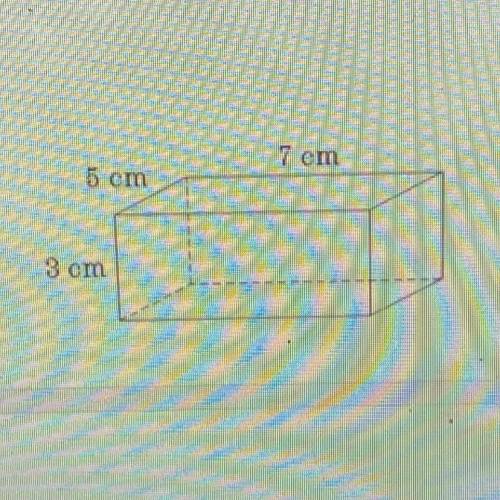 What is the surface area of this figure