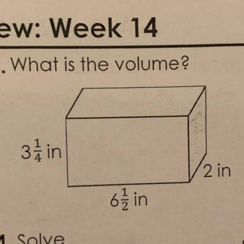 What is the volume?
3 1/4 in 
6 1/2 in 
2 in