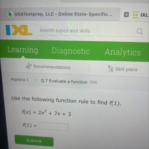 Math test. please help! NO LINKS