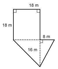 What is the area of this figure?
Enter your answer in the box.
[_] m²
