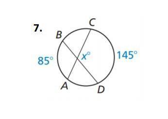 Does anyone know how to do this its geometry chapter 10 i could really use the help

find the miss