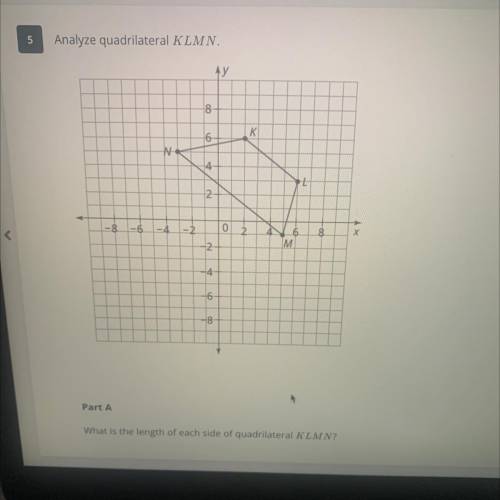 What is the length of each side of quadrilateral KLMN?
PLS HELP