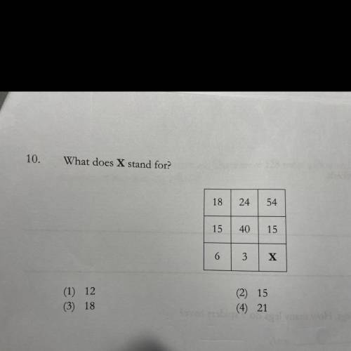 Please explain to me how to solve for X. Thank you!