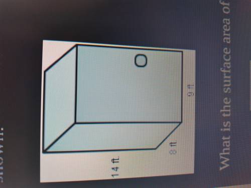 HELP ME PLS!!!

A locker is in the shape of right rectangular prism. Its dimensions are as shown.