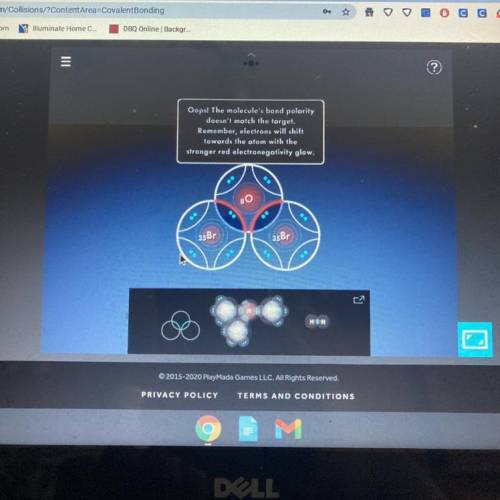 Does anybody know how to solve level 12 of the collisions game on covalent bonding?