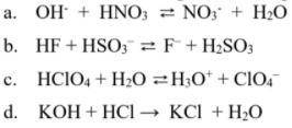 Which of the following reactions represents a neutralization reaction?

Question 17 options:
a) 
C