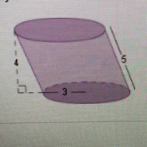 Please helppp What is the volume of the cylinder below?

A. 45pi units 3
B. 72pi units3
C. 90pi un