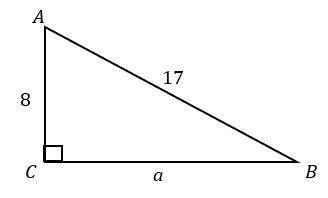 Solve the right triangle. In other words, solve for the missing sides and angles. Round to the near