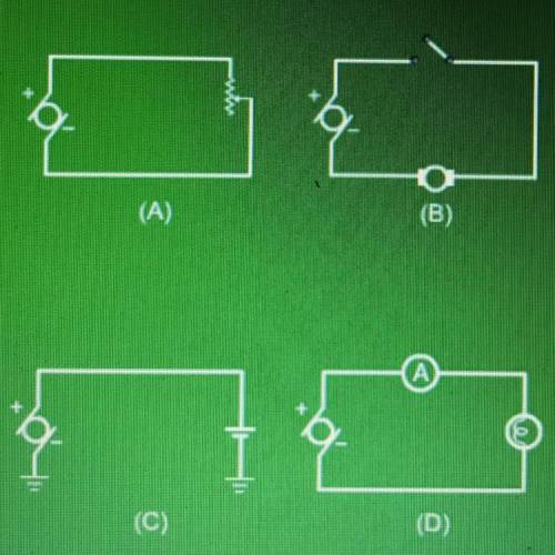 What do these circuits all have in common?

A. They all contain switches.
B. They are all AC C the