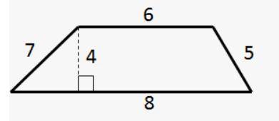 What is the perimeter of the object (Hint: Not all numbers should be used to find your answer) (Pro
