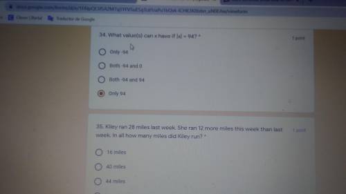I need help on number 34 not 35 ok not the down one 
And thanks for who ever help me