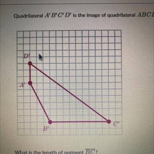 Quadrilateral A'B'C'D' is the image of quadrilateral ABCD under a dilation with a scale factor of 3