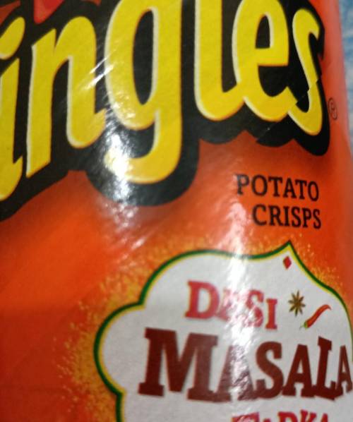 EVER TRIED THIS VERSION OF PRINGLES....

I LITERALLY LOVE PRINGLES SO MUCH....IT SAYS *DESI MASALA